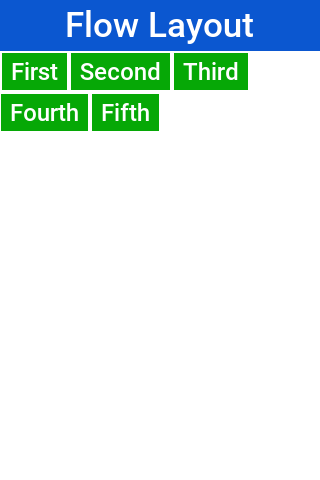 Flow Layout